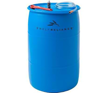 Shelf Reliance Water Storage