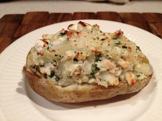 Twice Baked Potato Chicken Spinach Feta Shelf Reliance