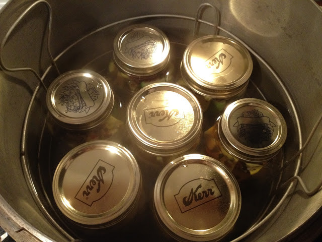 Canning Squash and Zucchini