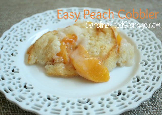 Shelf Reliance Peach Cobbler