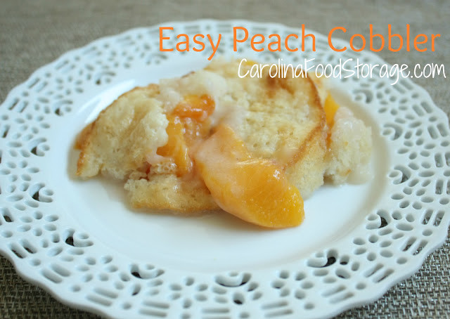 Shelf Reliance Peach Cobbler