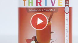 THRIVE TIP: Apple Cider