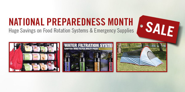 National Preparedness Month Sale