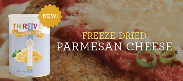 New! Freezed Dried Parmesan Cheese